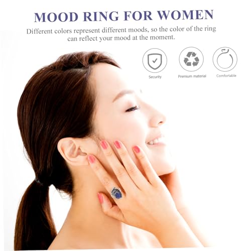 KOMBIUDA Verstellbarer Offener Delfin Stimmungsring Farbwechsel Thermochrom Schmuck für Damen und Herren Eleganter Tierischer Mood Ring Temperaturreaktiver Schmuck zur Stilaufwertung KOMBIUDA Verstellbarer Offener Delfin Stimmungsring Farbwechsel Thermochrom Schmuck für Damen und Herren Eleganter Tierischer Mood Ring Temperaturreaktiver Schmuck zur Stilaufwertung von KOMBIUDA