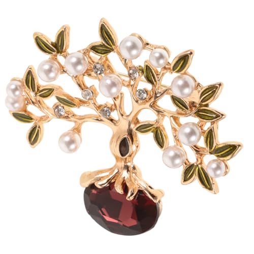 KOMBIUDA Vintage Brosche mit Perlenblatt Design Stilvolles Accessoire für Frauen Eleganter Anstecker für Kleidung Taschen und Schals Zeitloses Schmuckstück für Jede Gelegenheit KOMBIUDA Vintage Brosche mit Perlenblatt Design Stilvolles Accessoire für Frauen Eleganter Anstecker für Kleidung Taschen und Schals Zeitloses Schmuckstück für Jede Gelegenheit von KOMBIUDA