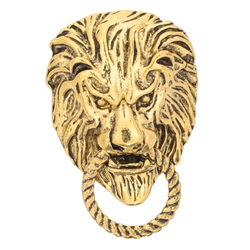 KOMBIUDA Vintage Löwenbrosche Anstecknadel für Herren Hochwertiger Legierungs Pin Modisches Accessoire für Anzüge Jacken Mäntel und Kleidung Langlebig und Detailreich Gefertigt von KOMBIUDA