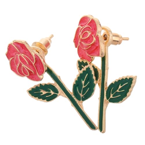 KOMBIUDA Blumenohrringe Für Damen Mit Rosenblüten-design Süße Ohrstecker Aus Emaille Stilvolle Blumenohrringe Für Alltag Und Partys KOMBIUDA Blumenohrringe Für Damen Mit Rosenblüten-design Süße Ohrstecker Aus Emaille Stilvolle Blumenohrringe Für Alltag Und Partys von KOMBIUDA