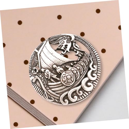 KOMBIUDA Vintage Wikinger Boots Brosche Antike Metall Anstecknadel Damen Accessoire für Kleidung Jacken Rucksäcke Party Schmuck im Retro stil von KOMBIUDA