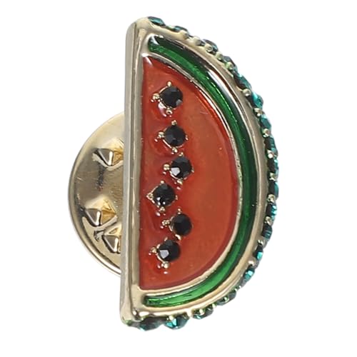 KOMBIUDA Wassermelonen-anstecker Cartoon-obst-ansteckbrosche Süße Broschennadel Japanische Anstecknadel Anstecker Für Kleidung Jacken Hüte Diy-accessoires Hawaii-party-dekor von KOMBIUDA