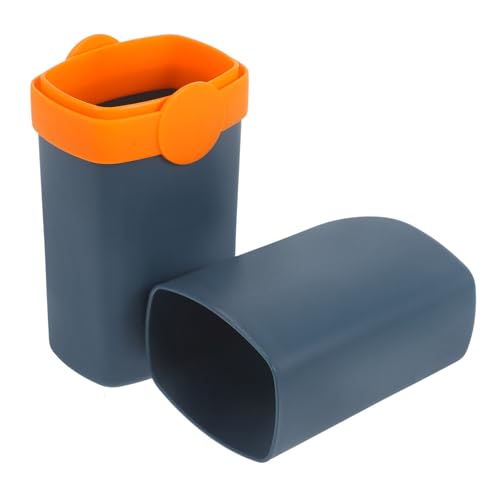 KOMBIUDA Zahnbürstenhalter Fürs Badezimmer – Aufbewahrungsbox Für Zahnbürsten Aus Kunststoff Mit Reise-zahnpastabehälter Und Becher von KOMBIUDA