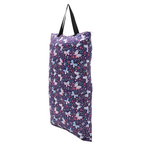 KOMBIUDA Beutel Für Pumpenteile Nasstasche Für Stoffwindeln Wasserfeste Tasche Mit Aufhängeloch Praktisch Für Wickeltasche von KOMBIUDA