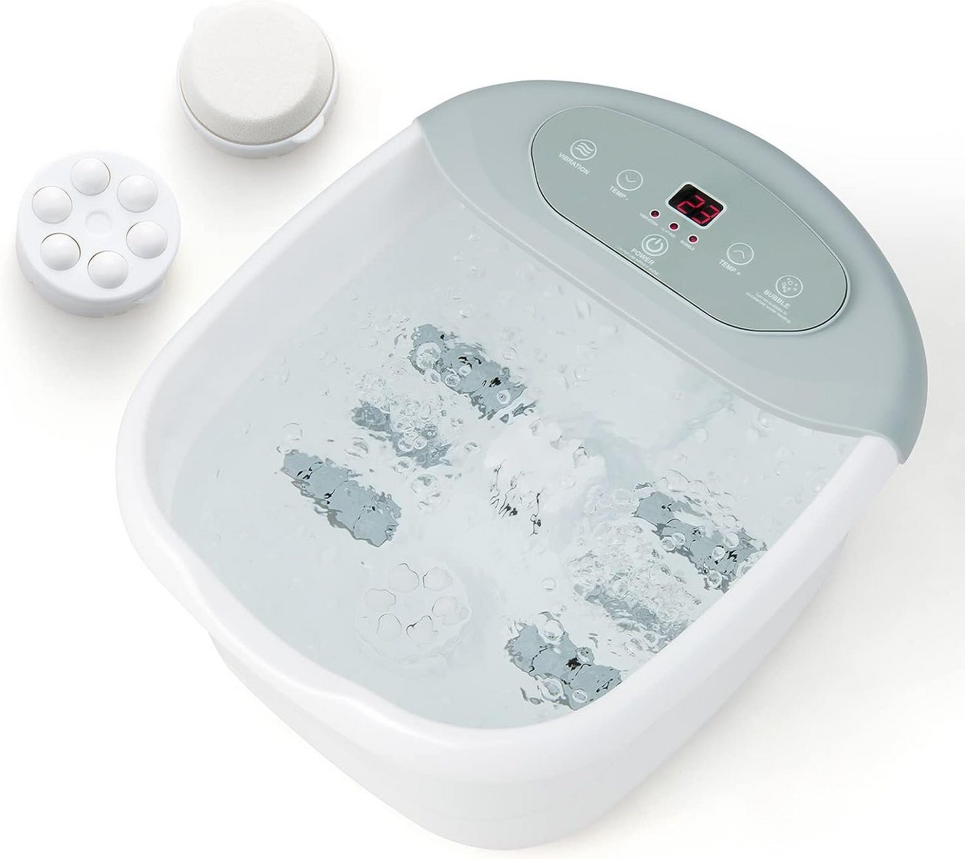 KOMFOTTEU Fußbad, mit Massage & Heizung, 35-46 °C von KOMFOTTEU