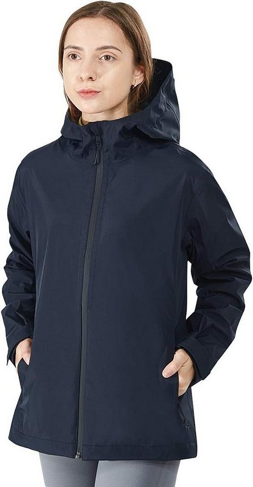 KOMFOTTEU Regenjacke Kapuzenjacke aus Nylon, für Damen von KOMFOTTEU