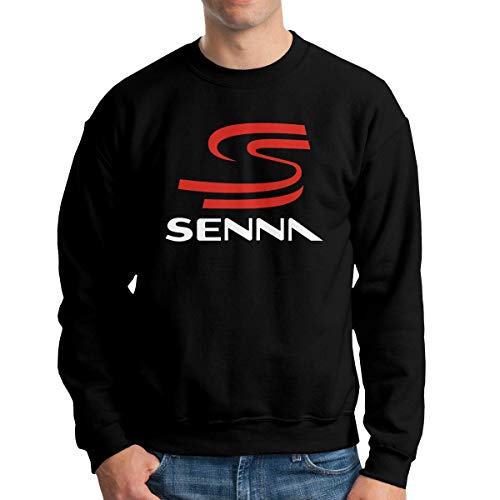 KOMOBB Ayrton Senna Men's/Boys Crewneck Print Pullover Sweatshirt Sweater von KOMOBB
