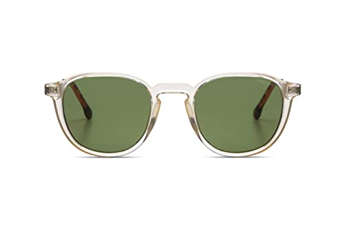 KOMONO Liam Prosecco Unisex Oval Bio-Nylon-Sonnenbrille für Damen und Herren mit UV-Schutz und kratzfesten Gläsern von KOMONO