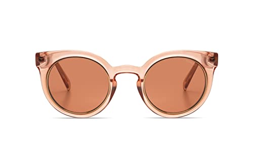 KOMONO Lulu Dry Rose Gold Rim Unisex Cat-eye Bio Nylon G850 Sunglasses for Men and Women with UV Protection and Scratch-Resistant Lenses KOMONO Lulu Dry Rose Gold Rim Unisex Cat-eye Bio Nylon G850 Sunglasses for Men and Women with UV Protection and Scratch-Resistant Lenses von KOMONO