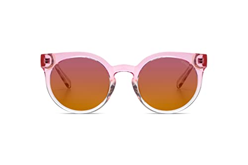 KOMONO Lulu JR. Paradise Cat-Eye Kindersonnenbrille mit UV-Schutz und kratzfesten Gläsern, für Mädchen und Jungen im Alter von 6–11 Jahren von KOMONO