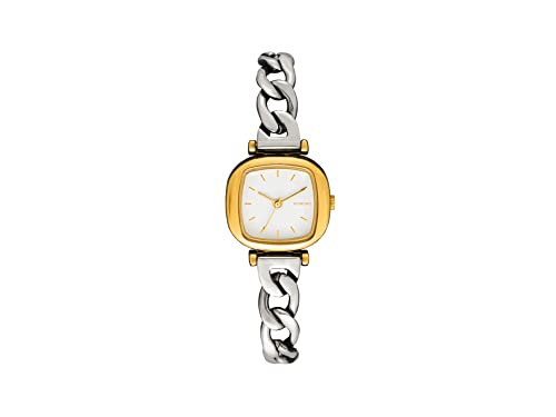 KOMONO Moneypenny Revolt Gold Silver Mix Japanische Analoge Quarzuhr für Damen mit Edelstahlband von KOMONO