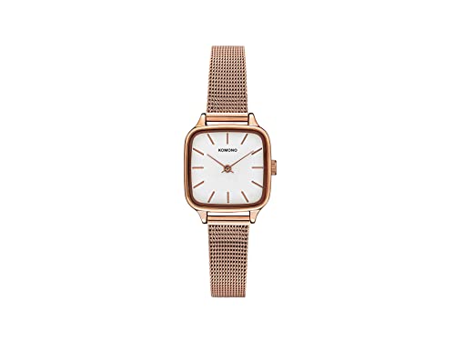 KOMONO Kate Royale Rose Gold Japanische Analoge Quarzuhr für Damen mit Edelstahlband von KOMONO