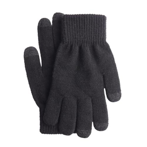 KOMUNJ Strickhandschuhe, Winter Warme Touchscreen Handschuhe Winddicht Thermo Strickhandschuhe, Flexible und Angenehm Weiche Fingerhandschuhe KOMUNJ Strickhandschuhe, Winter Warme Touchscreen Handschuhe Winddicht Thermo Strickhandschuhe, Flexible und Angenehm Weiche Fingerhandschuhe von KOMUNJ