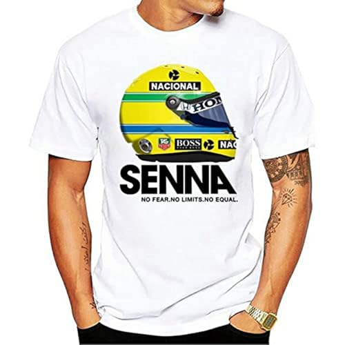 Suggestion Ayrton Senna T Shirt for Men, Grande Taille, 5XL, 6XL, Black, White 3XL Suggestion Ayrton Senna T Shirt for Men, Grande Taille, 5XL, 6XL, Black, White 3XL von KOMYLA