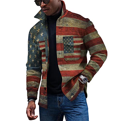 KONG JIMFAN Herren Dünne Jacke Reserved Jacke Pullover Über Hemd Jacken Herren Herren Anzug Sweatshirt Herren Herren Übergangsjacke Bomberjacke Leder Hemden Bügeln Bomberjacken Herren(Pink,XXL) von KONG JIMFAN