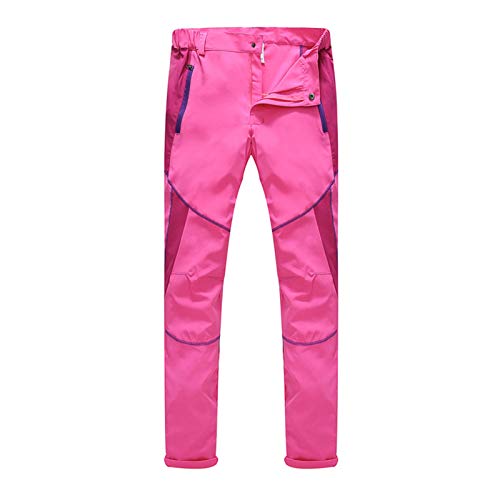 KONG JIMFAN Herren Jogginghose Pants Cargohose Regular Pumphose Hose Lang Mit Cuffs Jogginghose Softshellhose Herren Herren -Reitsporthosen Outdoor-Hosen Für Männer(Rosa,XL) von KONG JIMFAN