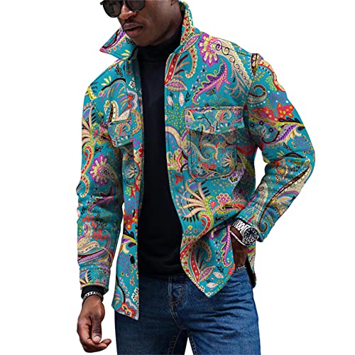 KONG JIMFAN Herren Übergangsjacke Reflektierende Jacke Satin Hemd Herren Herren Winterjacke Corsettop Zipper Hoodie Herren Jacke Snowboardjacke Royal Class Hemd Bomberjacke Beige(Dark Gray,XL) von KONG JIMFAN