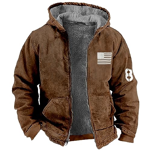 KONG JIMFAN Sweatjacke Herren Funktionsshirt Herren Langarm Fleecepullover Herren Laufjacke Herren Leicht Frühlingsjacken Jacket Men Regenjacke Männer Down Vest Biker Jacke Herren(Army Green,M) von KONG JIMFAN