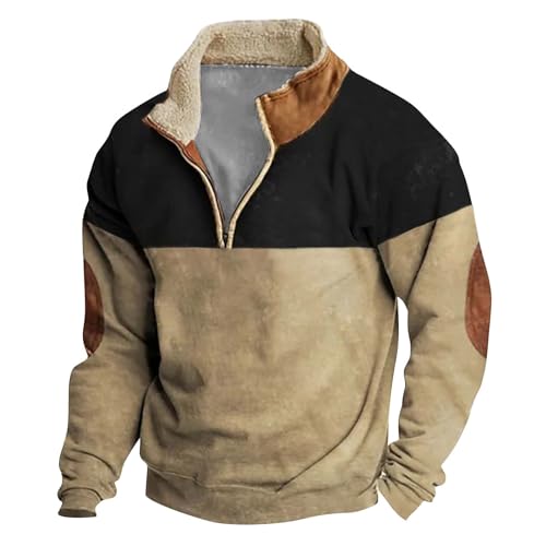 Sweatjacke Herren Mit Kapuze Hoody Unisex Herren Sweatshirt Pullover Männer Frauen Mens Long Sleeve Shirts Hoodie Sun Hoodie Herren Coole Pullover 3D Kapuzenpullover(Black,5XL) von KONG JIMFAN