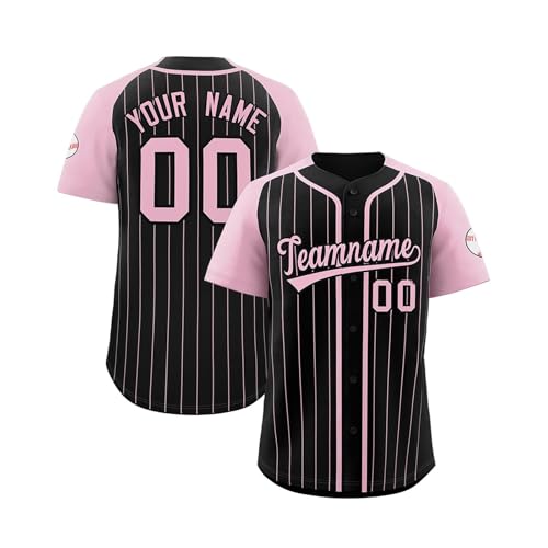 KONG JIMFAN Trikot Personalisiert Personalisiertes American Football Trikot,Für Kinder/Erwachsene Unisex Teamtrikot Mit Eigenem Namen Nummer & Logo,Personalisierte Geschenke Tshirt Herren Oversize(4) von KONG JIMFAN