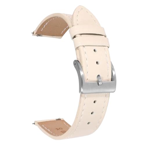 KONGNY 18mm Lederarmband, Uhrenarmband, Smartwatch-Armband, Beige, 22mm KONGNY 18mm Lederarmband, Uhrenarmband, Smartwatch-Armband, Beige, 22mm von KONGNY