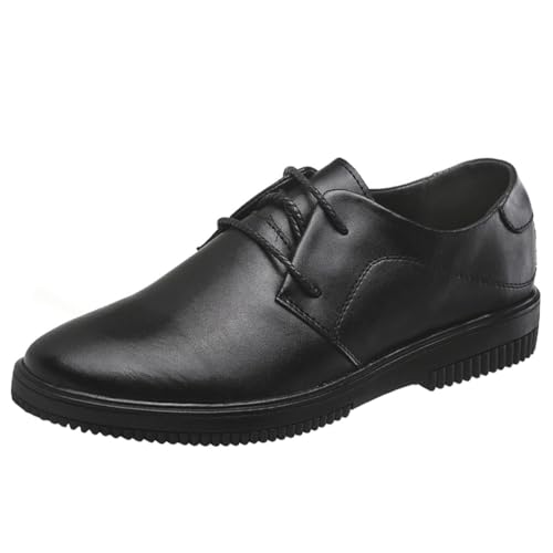 KONJACLY Herren Küche Arbeitsschuh wasserdichte Stahlkappe Turnschuhe Bequeme Casual Sicherheit Wanderschuhe,Schwarz,39 EU von KONJACLY