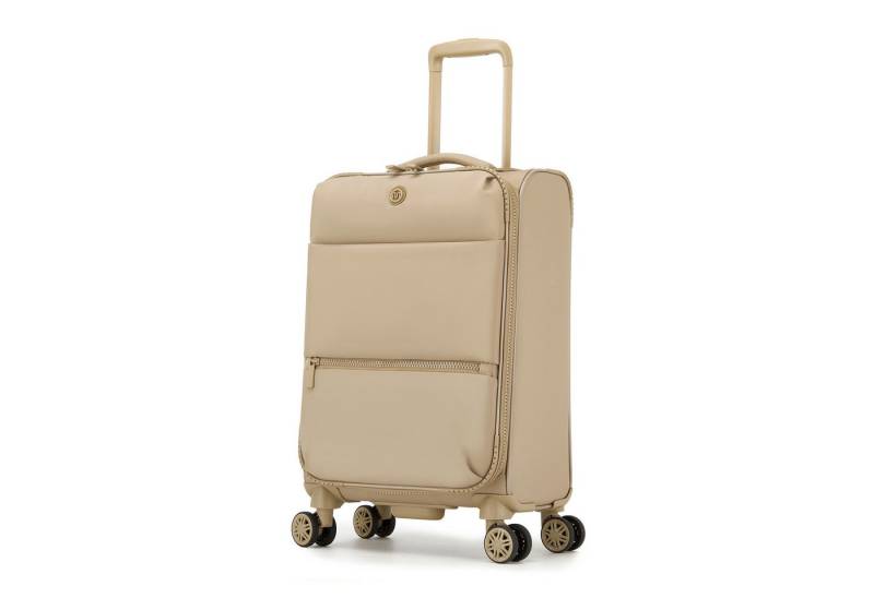 KONO Handgepäck-Trolley 20 Zoll Leichtgewicht-Koffer aus Softshell-Material von KONO