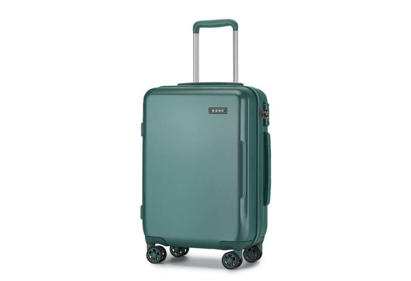 KONO Handgepäck-Trolley Koffer, PC + ABS Hartschale, TSA-Schloss, Doppel-Spinnräder von KONO
