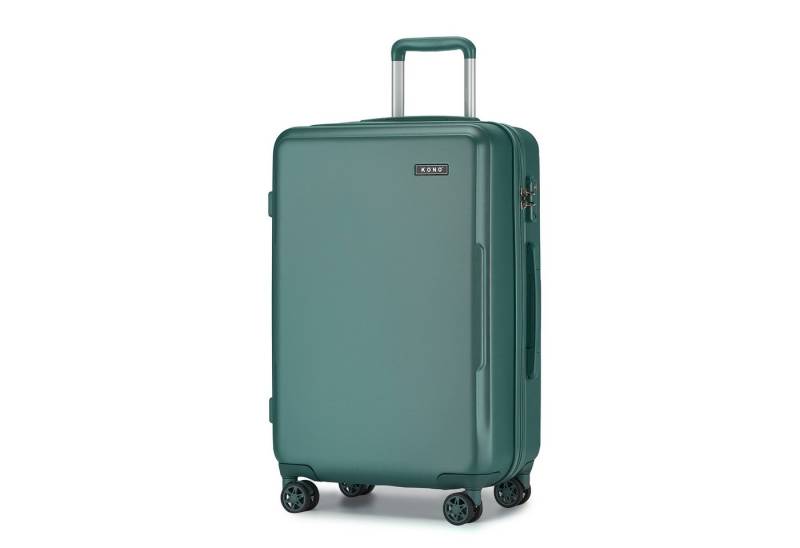 KONO Handgepäck-Trolley Koffer, PC + ABS Hartschale, TSA-Schloss, Doppel-Spinnräder von KONO