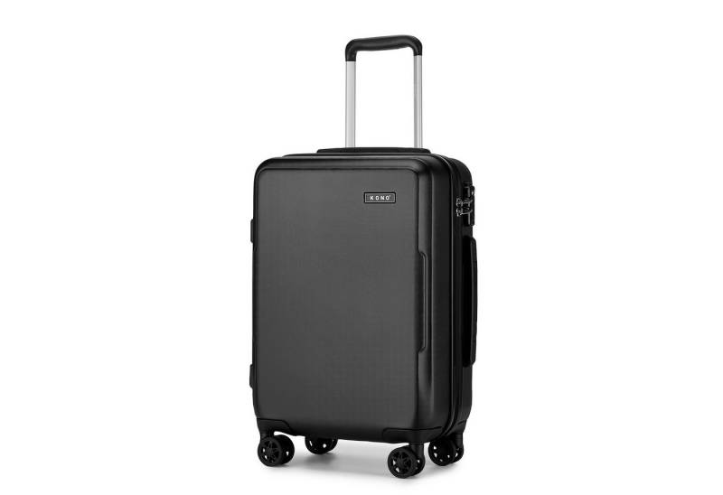 KONO Handgepäck-Trolley Koffer, PC + ABS Hartschale, TSA-Schloss, Doppel-Spinnräder von KONO