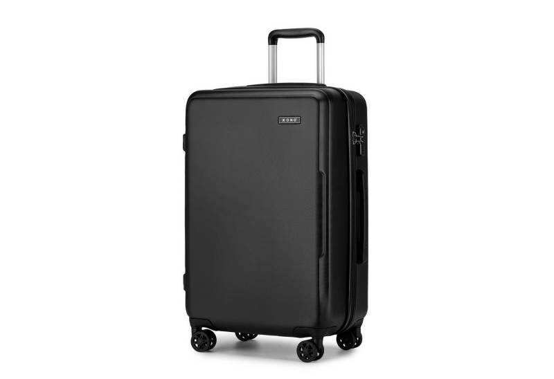 KONO Handgepäck-Trolley Koffer, PC + ABS Hartschale, TSA-Schloss, Doppel-Spinnräder von KONO