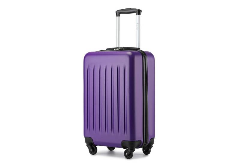 KONO Handgepäckkoffer Hartschale Koffer Zwillingsrollen ABS Handgepäck Bordgepäck 4 Rollen von KONO