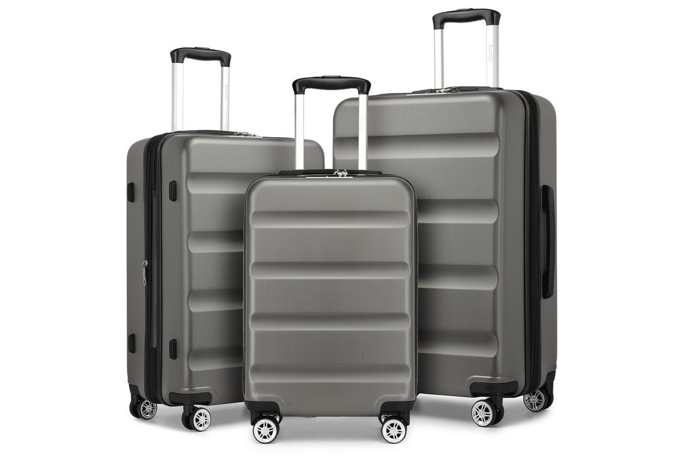 KONO Handgepäckkoffer Leichter Hartschalen-Trolley mit TSA-Schloss & 4 Spinnrollen KONO Handgepäckkoffer Leichter Hartschalen-Trolley mit TSA-Schloss & 4 Spinnrollen von KONO