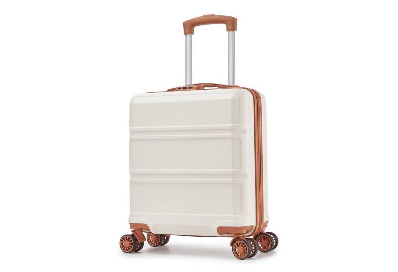 KONO Hartschalen-Trolley mit TSA-Schloss - Reisekoffer und Rollkoffer in einem von KONO