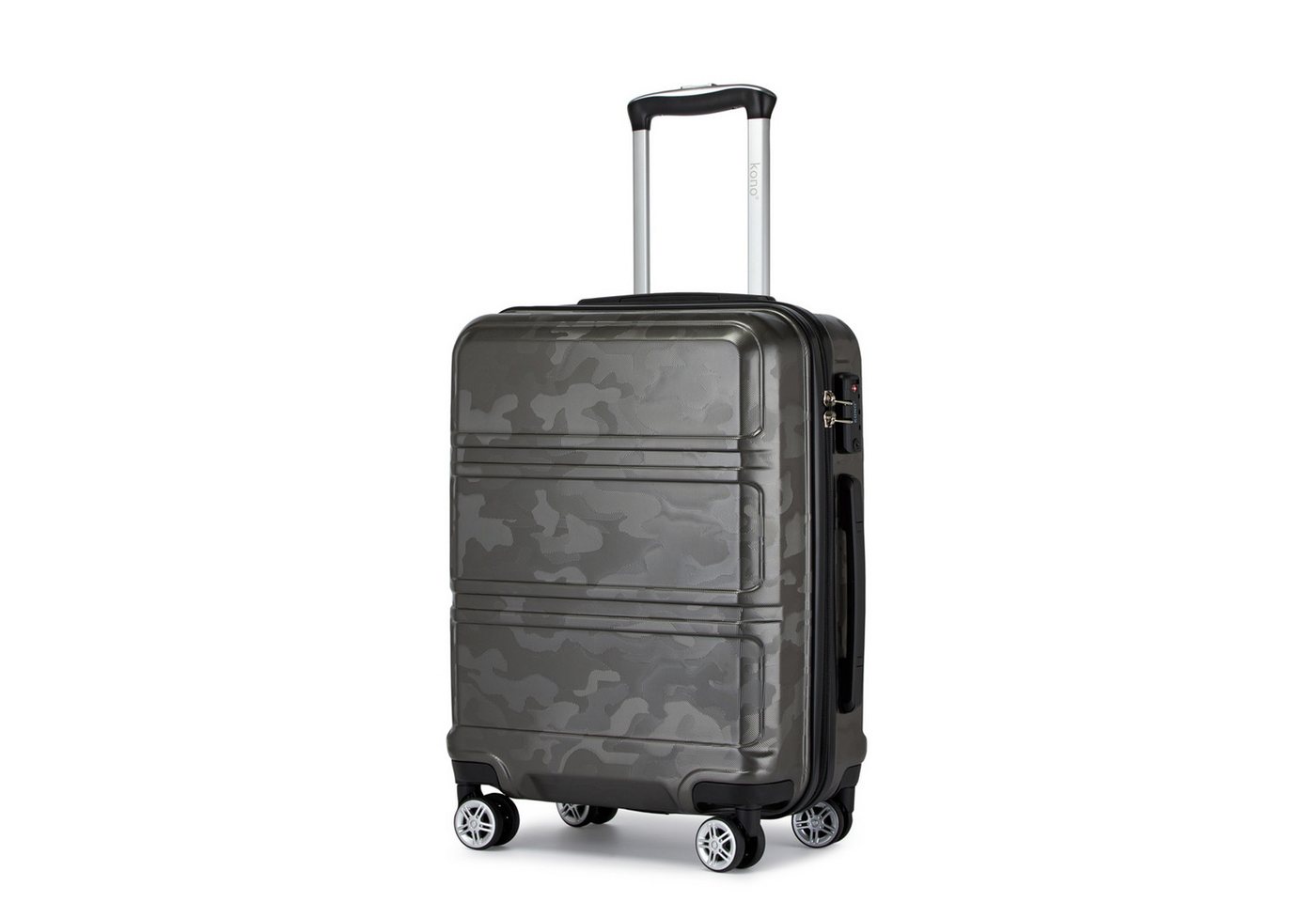 KONO Hartschalen-Trolley mit TSA-Schloss - Reisekoffer und Rollkoffer in einem KONO Hartschalen-Trolley mit TSA-Schloss - Reisekoffer und Rollkoffer in einem von KONO
