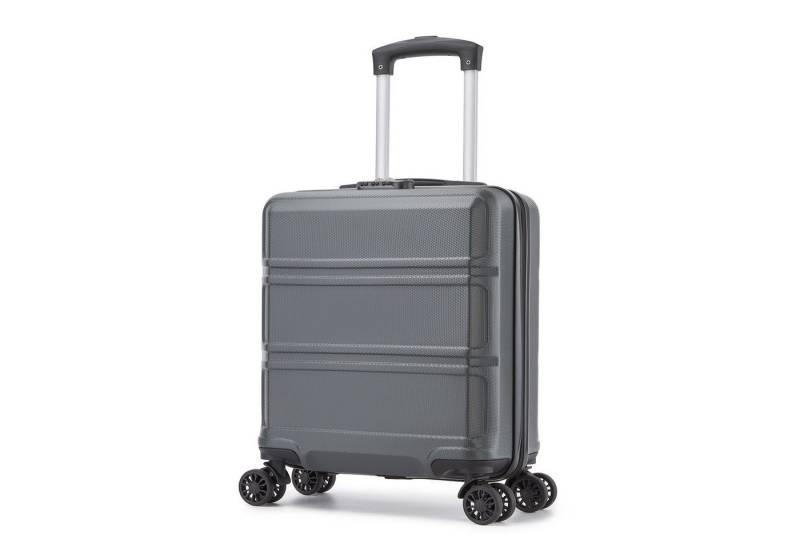 KONO Hartschalen-Trolley mit TSA-Schloss - Reisekoffer und Rollkoffer in einem von KONO