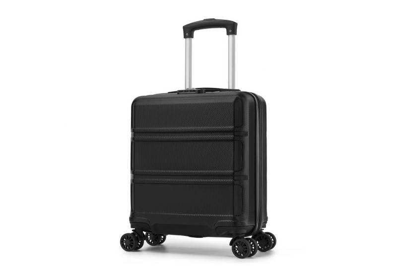 KONO Hartschalen-Trolley mit TSA-Schloss - Reisekoffer und Rollkoffer in einem von KONO