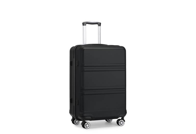 KONO Hartschalen-Trolley mit TSA-Schloss - Reisekoffer und Rollkoffer in einem von KONO