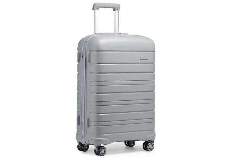 KONO Koffer Zwillingsrollen Reisekoffer mit TSA-Schloss Leichter Polypropylen von KONO