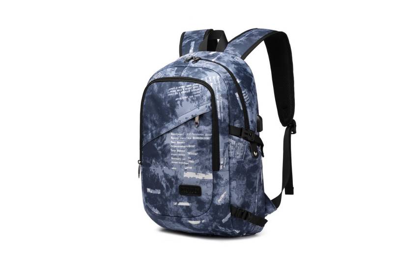 KONO Laptoprucksack Diebstahlsicherung Reisen Geschäft Arbeiten Computer von KONO