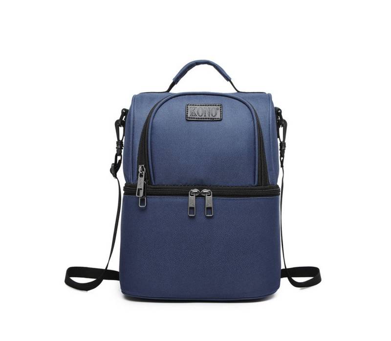 KONO Reisetasche Isolierte Lunchtasche Kühltasche Thermo Lunchbox Picknicktaschen von KONO