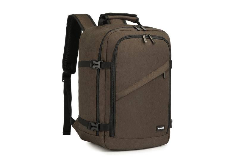 KONO Rucksack Handgepäck-Rucksack mit vielen Fächern Leichtgewicht von KONO