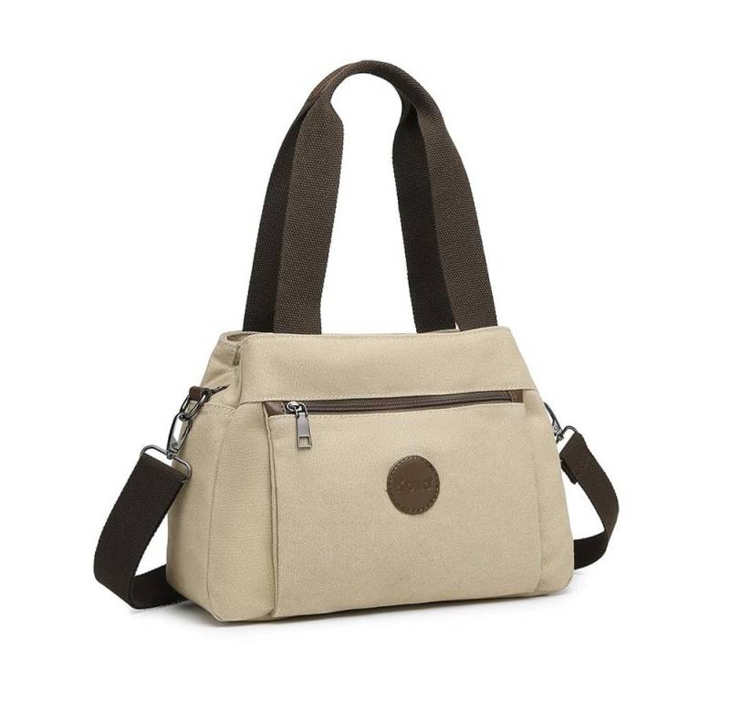 KONO Shopper Canvas Handtasche Frauen Schultertasche von KONO