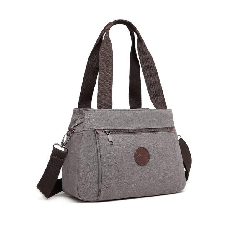 KONO Shopper Canvas Handtasche Frauen Schultertasche von KONO