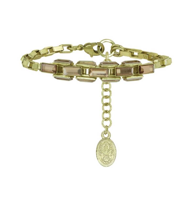 KONPLOTT Armband KONPLOTT Armband Industrial Snake antik Messing beige shiny von KONPLOTT