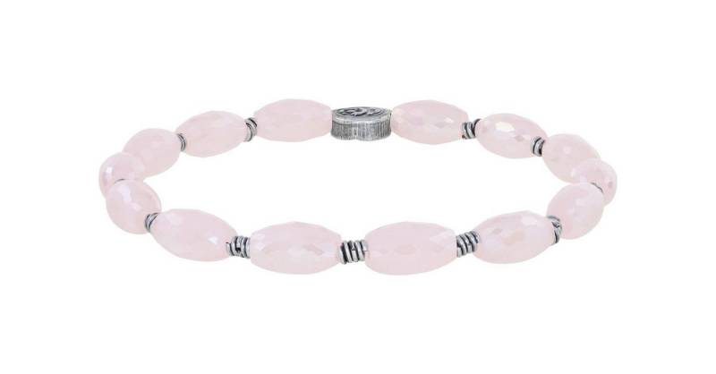 KONPLOTT Armband Konplott Armband elastisch Petit Glamour d´Afrique pink Antik Silber von KONPLOTT