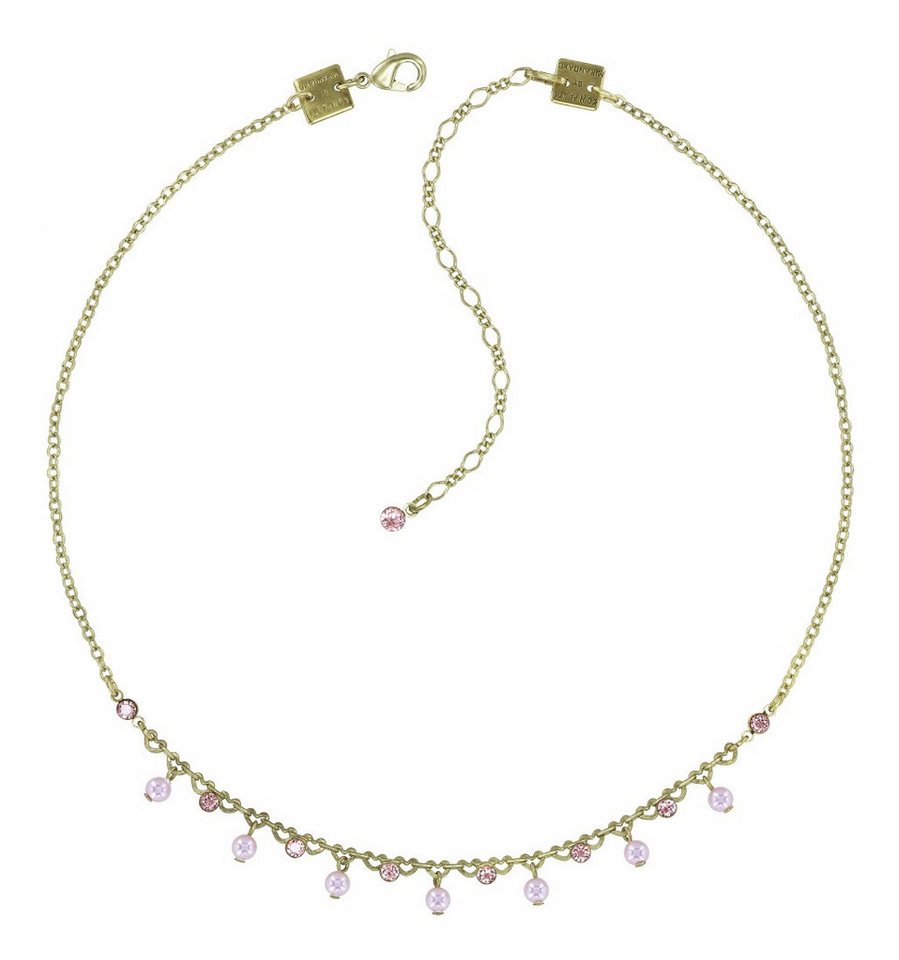 KONPLOTT Collierkettchen Konplott: Collier Pearl Shadow shinny brass von KONPLOTT