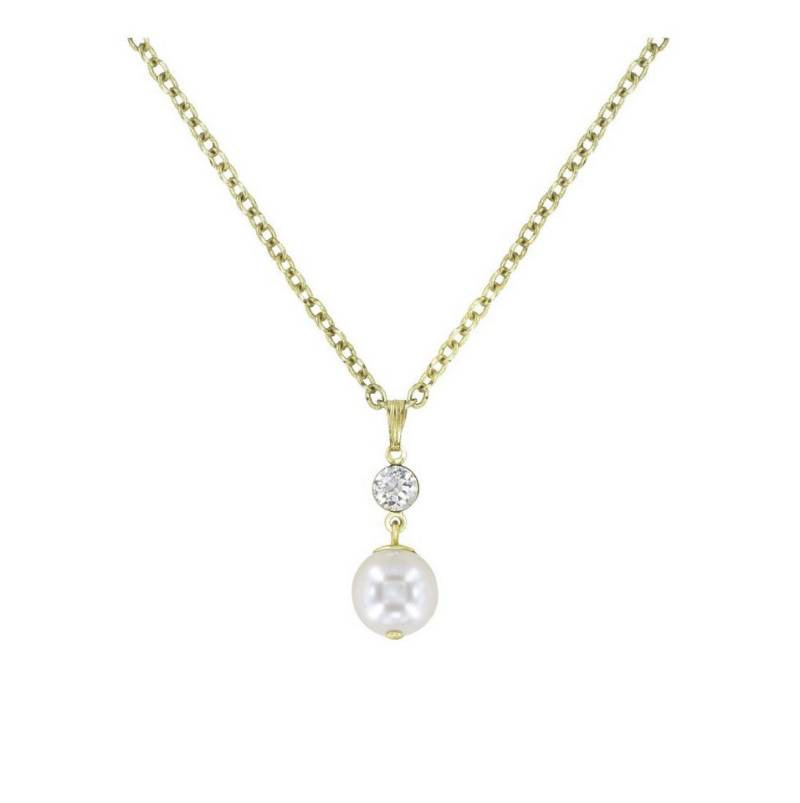 KONPLOTT Kette mit Anhänger Konplott: Kette/Anhänger Pearl Shadow shinny brass von KONPLOTT