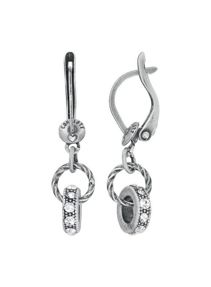 KONPLOTT Ohrhänger-Set Konplott: Ohrringe Rings & Rhythm - small von KONPLOTT