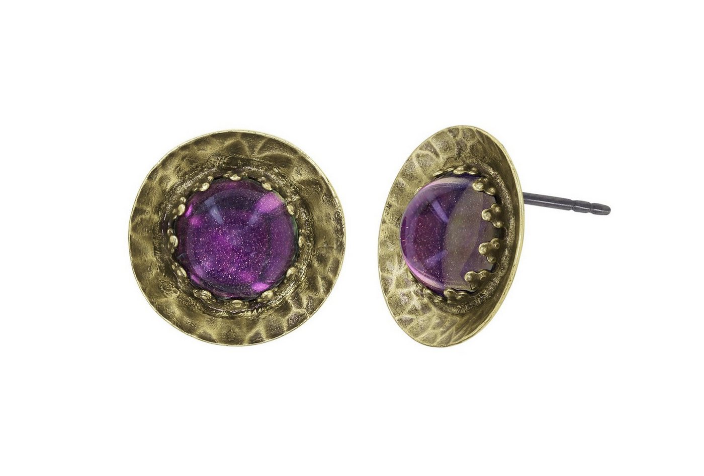 KONPLOTT Paar Ohrstecker Konplott: Ohrstecker Honey Drops in Space von KONPLOTT